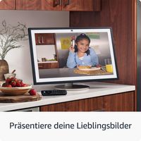 Beeindruckendes 21-Zoll-Smart-Display mit integriertem Fire TV, kraftvollem Klang, immersivem HD-Streaming und Alexa